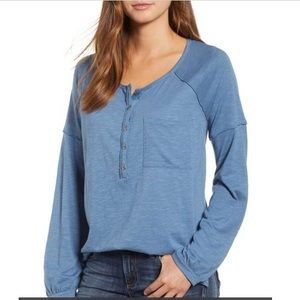 NWT Caslon Henley Tee Size XS